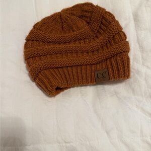 C.C Brown Knit Beanie